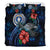 Northern Mariana Islands Polynesian Bedding Set - Blue Turtle Hibiscus - Polynesian Pride