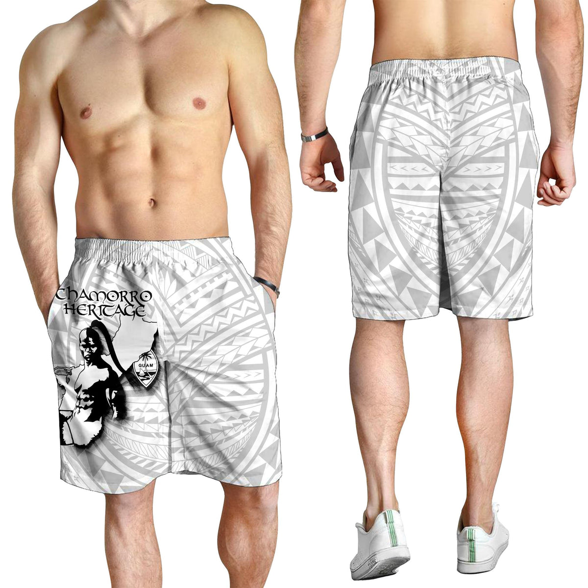 Guam Men's Shorts - Chamorro Heritage - Polynesian Pride