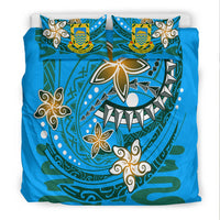 Tuvalu Polynesian Bedding Set - Spring Style Blue Color - Polynesian Pride