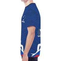 Samoa T Shirt Samoan FLag Coconut Tree - Polynesian Pride