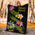 Solomon Islands Polynesian Blanket - Plumeria Tribal - Polynesian Pride