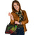 Samoa Shoulder Handbag - Polynesian Pattern Style Reggae Color - Polynesian Pride