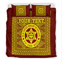 (Custom Personalised) Haapai High School Bedding Set Tonga Pattern LT4 - Polynesian Pride