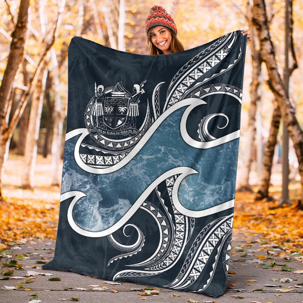 Fiji Polynesian Premium Blanket - Ocean Style - Polynesian Pride