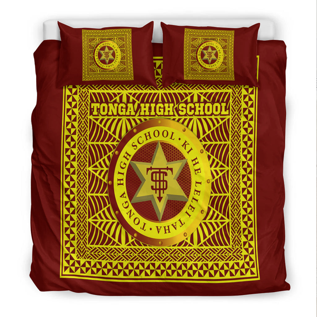Tonga High School Bedding Set Tonga Pattern LT4 - Polynesian Pride
