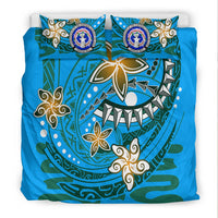 Northern Mariana Bedding Set - Spring Style Blue Color - Polynesian Pride