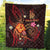 New Caledonia Polynesian Personalised Premium Quilt - Legend of New Caledonia (Red) - Polynesian Pride