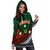 (Custom Personalised) Vanuatu Penama Province Tribal Pattern Hoodie Dress - LT12 - Polynesian Pride