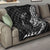 Samoa Premium Quilt - Custom Personalised Polynesian Pattern Style Black - Polynesian Pride