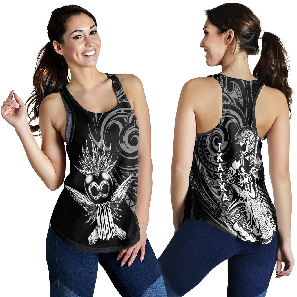 Hawaii Ikaika Warrior Women Tank Top - LT2 BLACK - Polynesian Pride