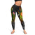 Cook Islands Polynesian Women's Leggings - Legend of Cook Islands (Reggae) Reggae - Polynesian Pride