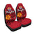 (Custom Personalised) Tahiti Maohi Car Seat Covers - Hibiscus With Tribal - LT12 - Polynesian Pride