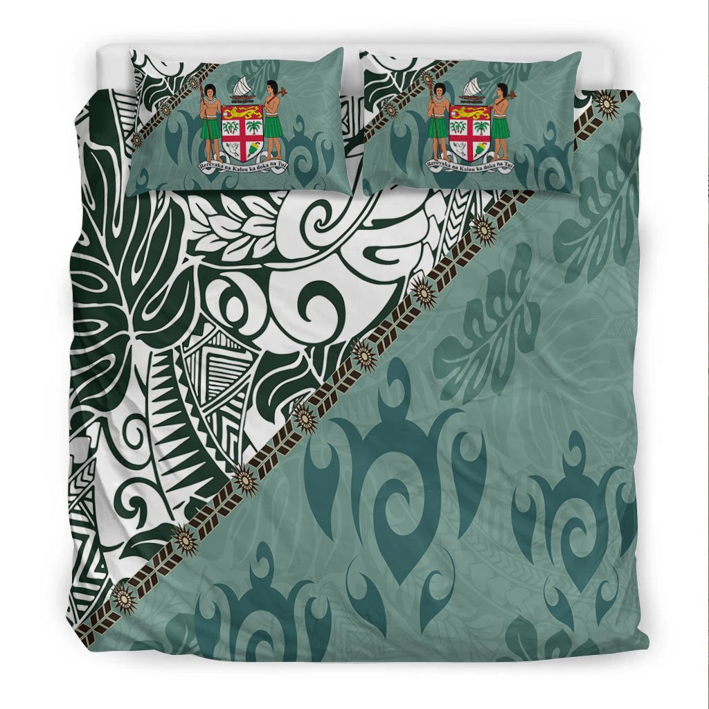 Fiji Bedding Set - Leaves And Turtles - Polynesian Pride