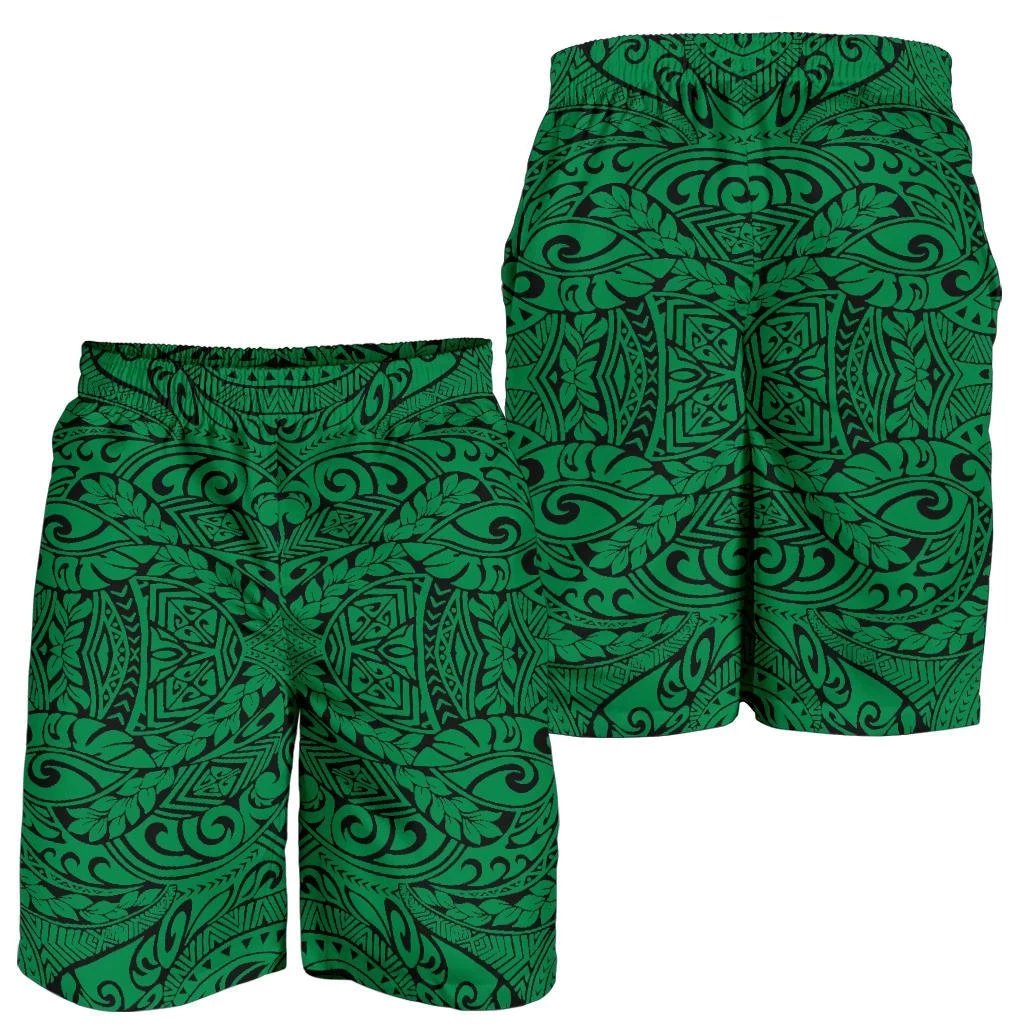 Polynesian Culture Green Men's Short Green - Polynesian Pride