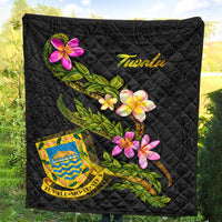 Tuvalu Polynesian Quilt - Plumeria Tribal - Polynesian Pride