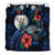 Niue Polynesian Bedding Set - Blue Turtle Hibiscus - Polynesian Pride