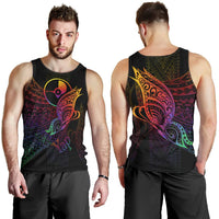 Yap State Men Tank Top - Butterfly Polynesian Style - Polynesian Pride