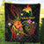 Papua New Guinea Polynesian Personalised Premium Quilt - Legend of Papua New Guinea (Reggae) - Polynesian Pride