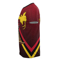 Papua New Guinea T Shirt Papua New Guinea Flag Sailing Style - Polynesian Pride
