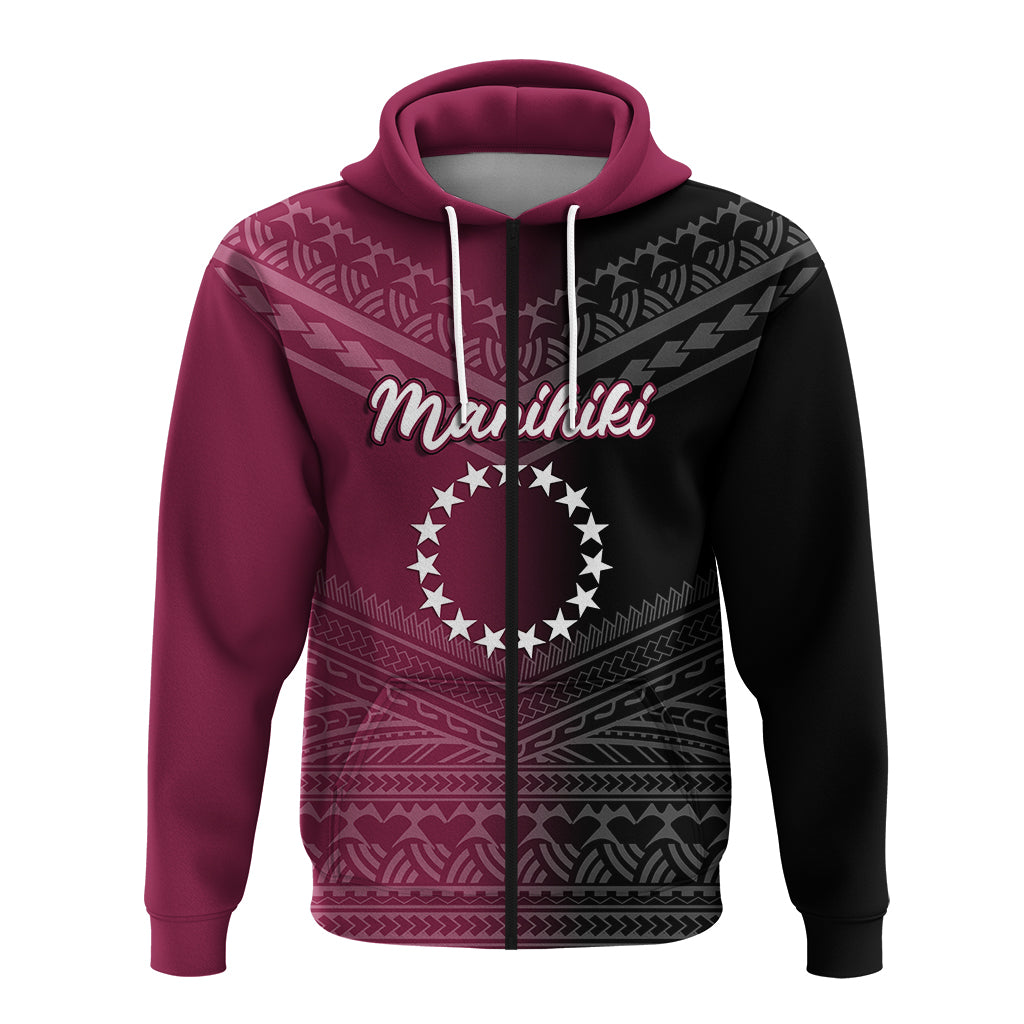 Custom Manihiki Cook Islands Pride Hoodie LT12 - Polynesian Pride