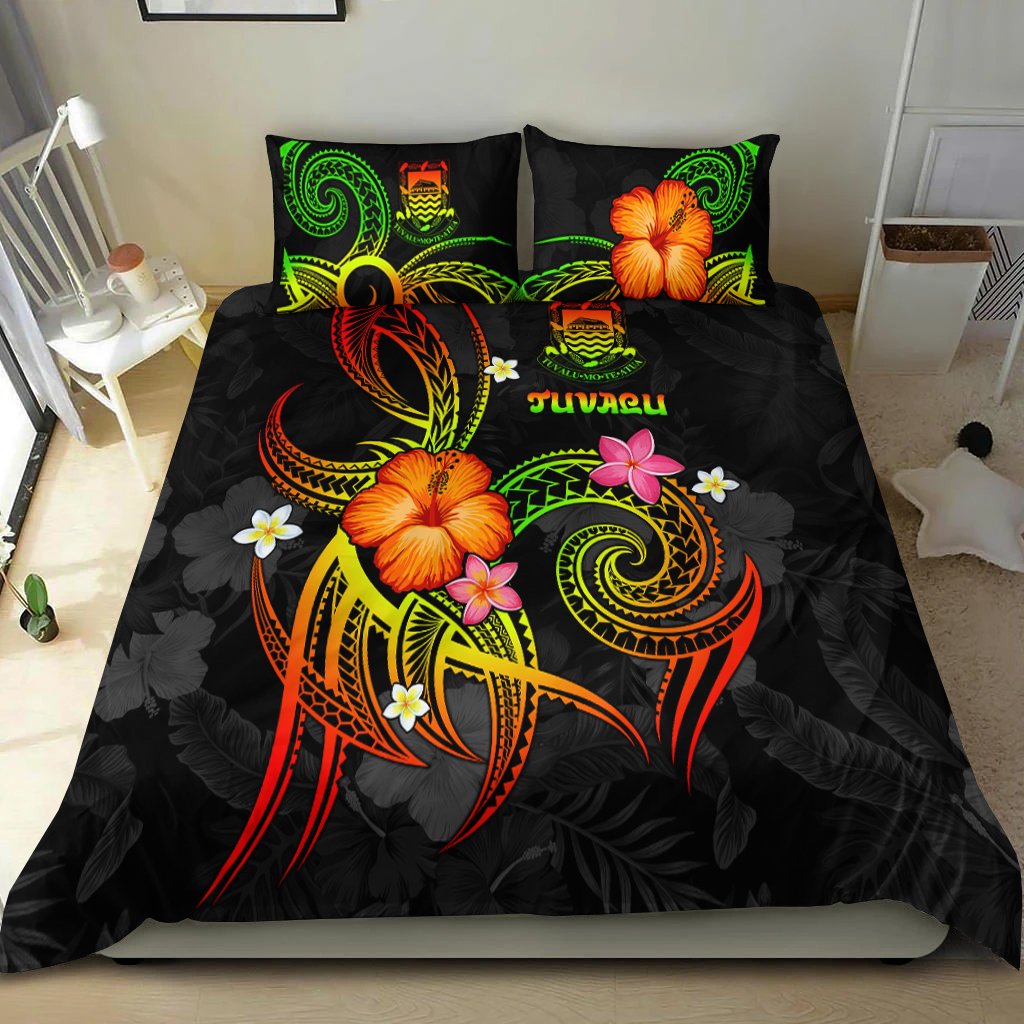 Tuvalu Polynesian Bedding Set - Legend of Tuvalu (Reggae) Reggae - Polynesian Pride