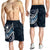 Northern Mariana Islands Polynesian Men's Shorts - Ocean Style - Polynesian Pride