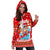 Hawaii Christmas Santas Surf Mele Kalikimaka Hoodie Dress - LT2 - Polynesian Pride