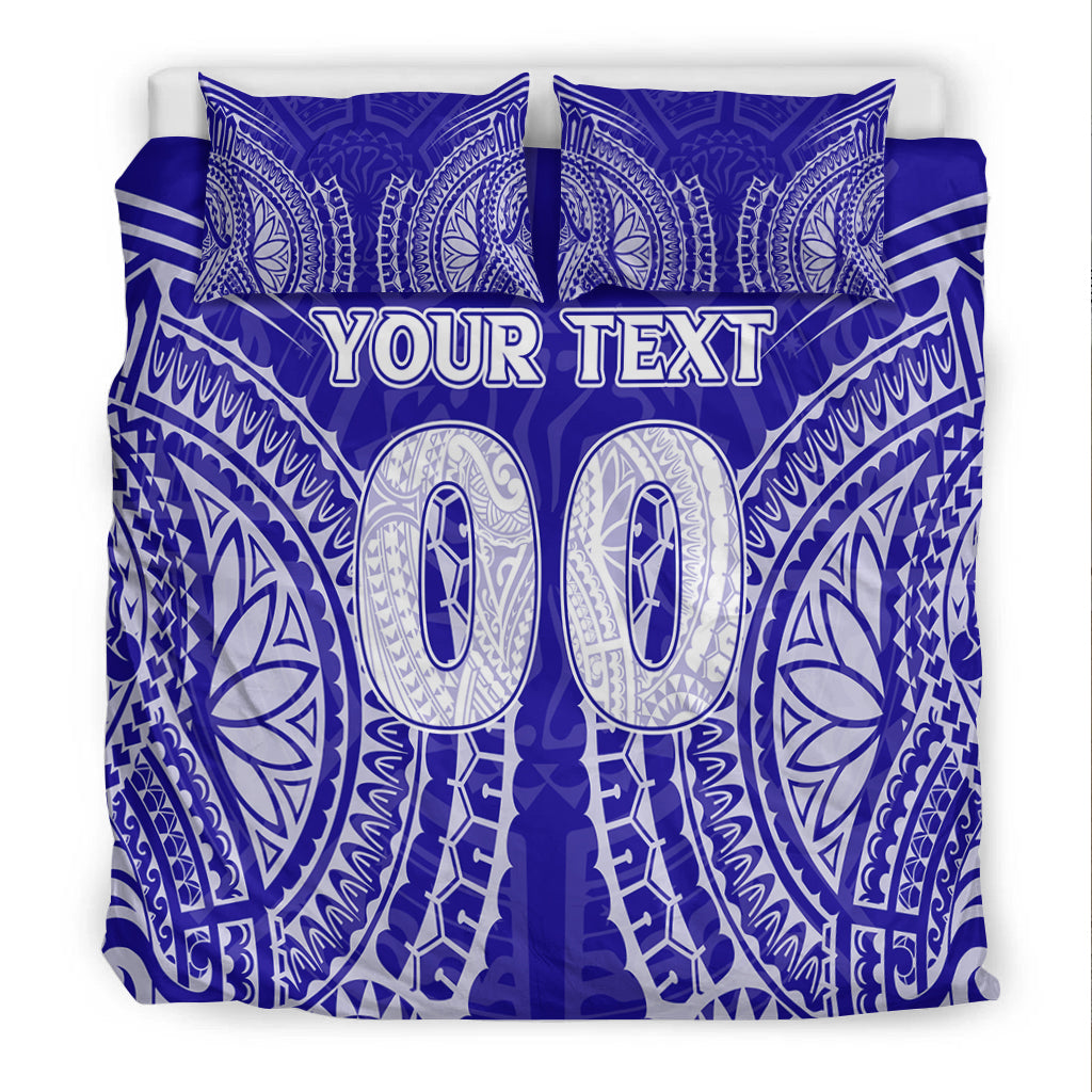 (Custom Personalised) Cook Islands Pukapuka Bedding Set - Tribal Pattern - LT12 - Polynesian Pride