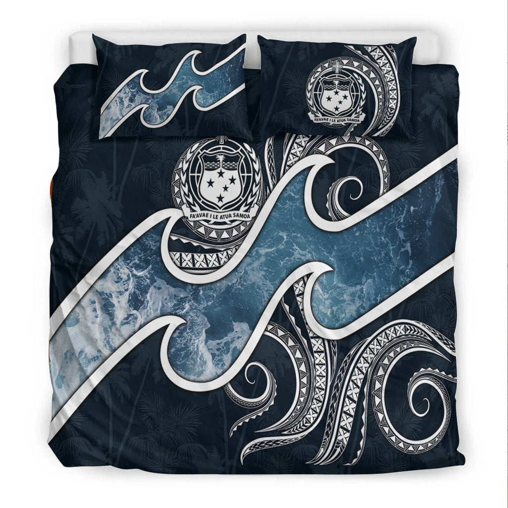 Samoa Polynesian Bedding Set - Ocean Style - Polynesian Pride