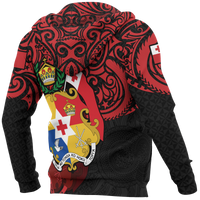 Tonga Zip up Hoodie Tongan Pride - Polynesian Pride