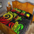 Nauru Quilt Bed Set - Reggae Tentacle Turtle - Polynesian Pride