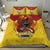 Papua New Guinea Rugby Kumul Pride Bedding Set - LT2 YELLOW - Polynesian Pride