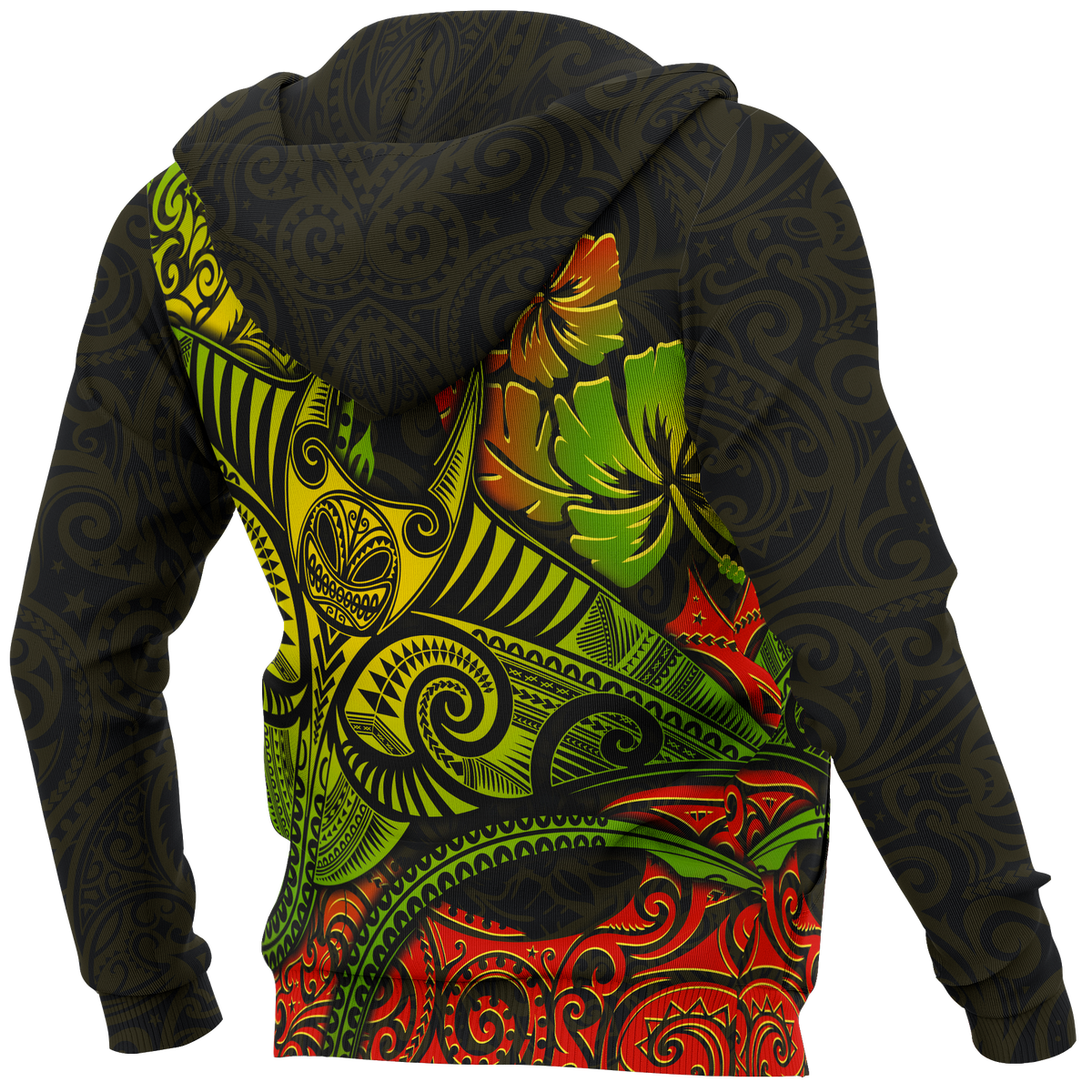 Hawaii Hoodie Polynesian Manta Ray - Polynesian Pride