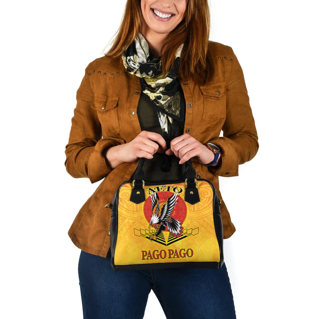 American Samoa Shoulder Handbags - Pago Pago Aeto (Ver 2) - Polynesian Pride