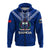 Samoa Zip Hoodie Samoan Warrior Pride LT12 - Polynesian Pride