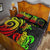 Cook Islands Quilt Bed Set - Reggae Tentacle Turtle - Polynesian Pride