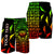 Hawaii Custom Personalised Men's Shorts - Hawaii Seal Rocket Style (Reggae) - Polynesian Pride