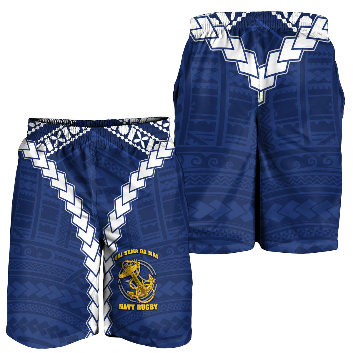 FIji Navy Shorts LT13 - Polynesian Pride