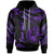 Tonga Polynesian Custom Hoodie Polynesian Tattoo Purple Version Unisex Purple - Polynesian Pride