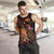 Papua New Guinea Polynesian Men's Tank Top - Legend of Papua New Guinea (Red) - Polynesian Pride