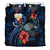 Philippines Polynesian Bedding Set - Blue Turtle Hibiscus - Polynesian Pride