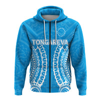 Custom Cook Islands Tongareva Zip Hoodie Tribal Pattern LT12 - Polynesian Pride