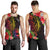 Northern Mariana Islands Men's Tank Top - Tropical Hippie Style - Polynesian Pride