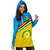 Vanuatu Torba Province Hoodie Dress - Flag Style - LT12 - Polynesian Pride