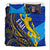 Fiji Bedding Set - Flag's Color With Gold Polynesian Pattern - LT20 - Polynesian Pride