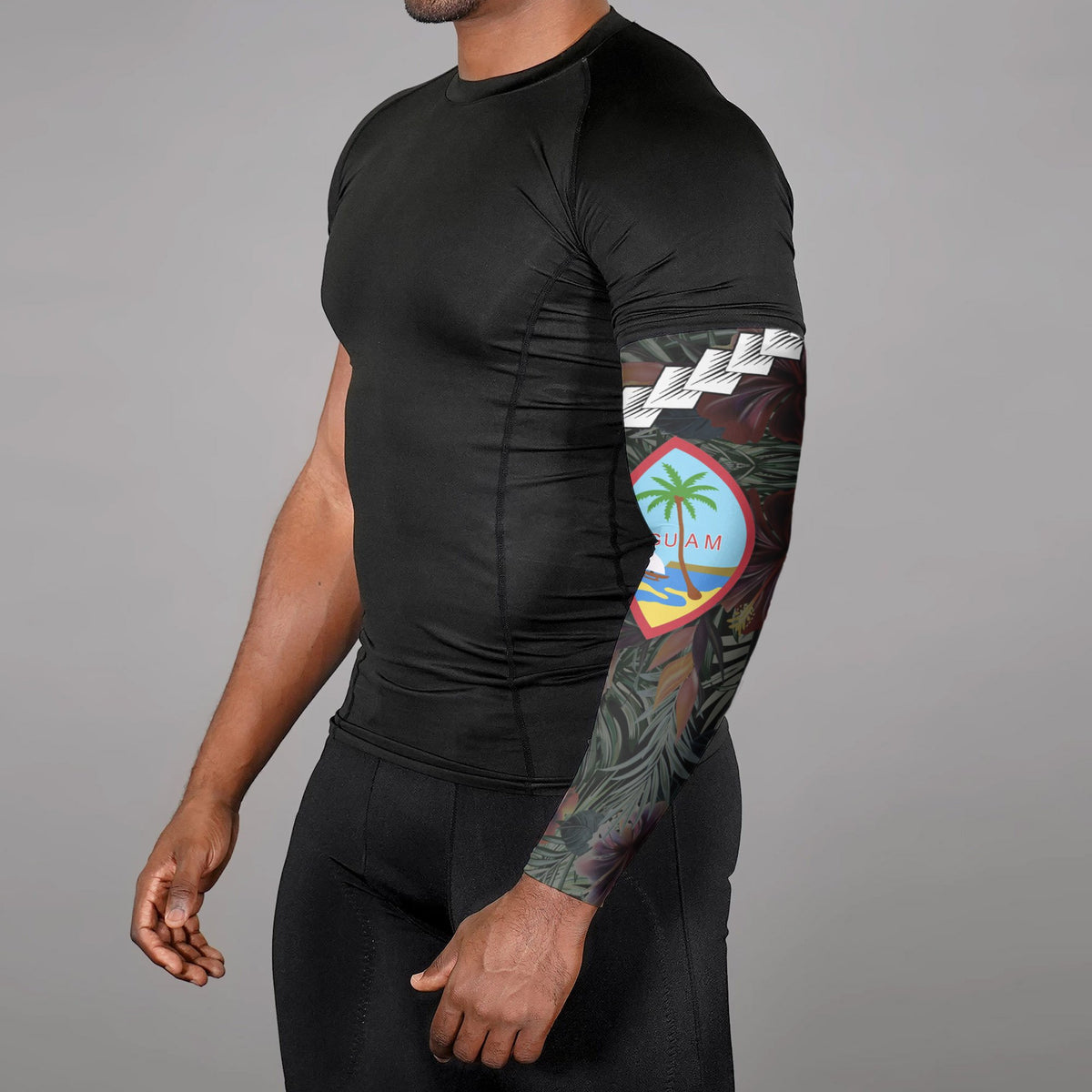 Guam Arm Sleeve (Set of 2) - Chain Polynesian Pattern - Polynesian Pride