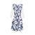 Hibiscus Blue Sleeve Sundress - Polynesian Pride