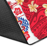 (Custom Personalised) Tahiti Polynesian Area Rug Mythical Destination LT13 - Polynesian Pride