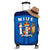 Niue Luggage Cover Rock of Polynesia LT13 Blue - Polynesian Pride