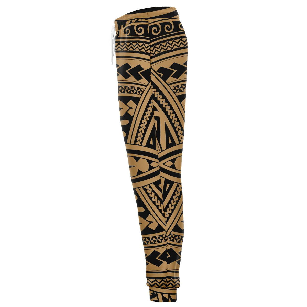 Polynesian Seamless Gold Joggers - Polynesian Pride